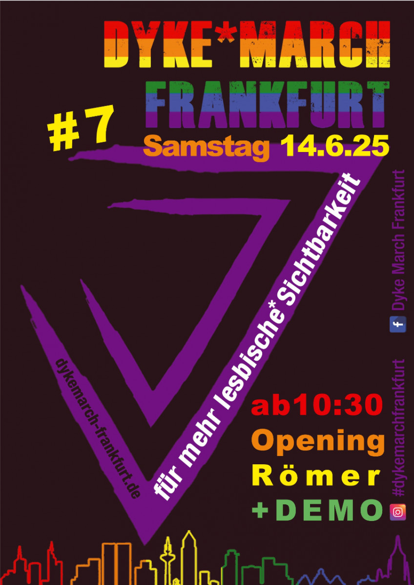 Flyer Dyke*March Frankfurt Flyer Dyke*March Frankfurt