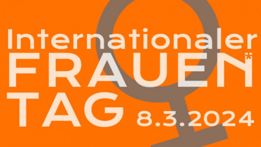 Logo zum Internationalen Frauentag (© Newsletter Frauenreferat/Petra Bruder) Logo zum Internationalen Frauentag (© Newsletter Frauenreferat/Petra Bruder)