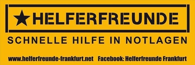 Banner der Helferfreunde Frankfurt (© www.helferfreunde-frankfurt.net)