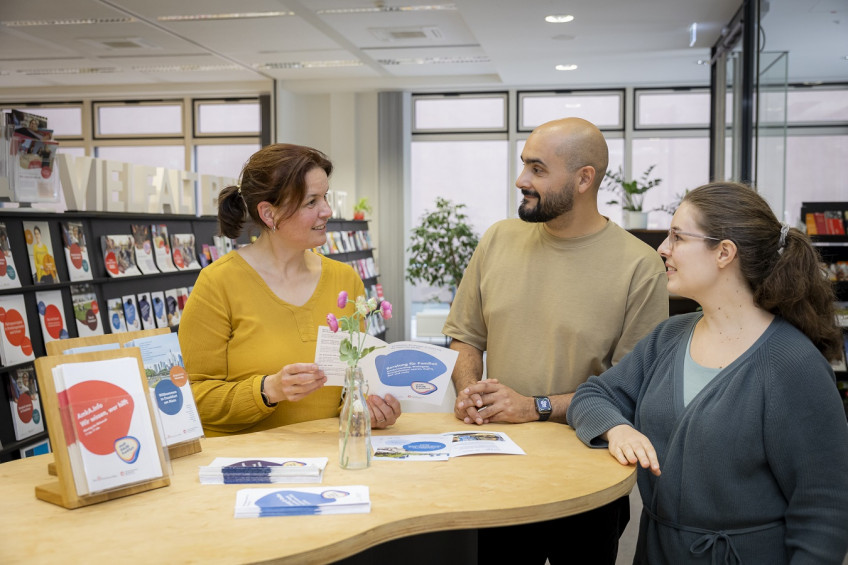 "Beratung vor Ort" zu Arbeit & Beruf (© Stadt Frankfurt am Main, Mara Monetti)