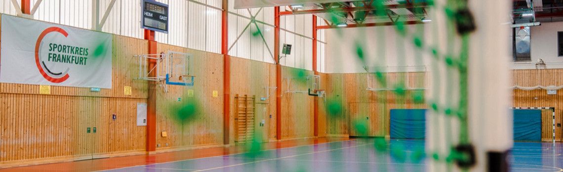 Innenaufnahme einer Turnhalle