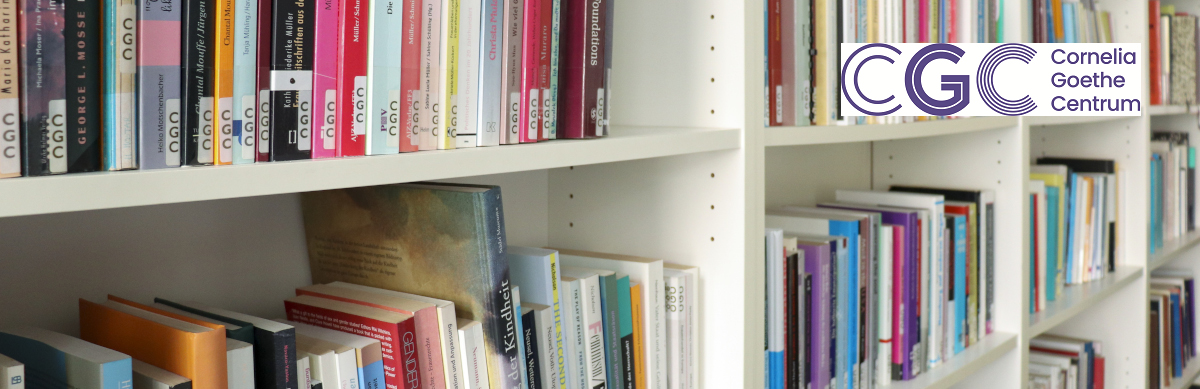 Bücherregal des Cornelia Goethe Centrums (© CGC)