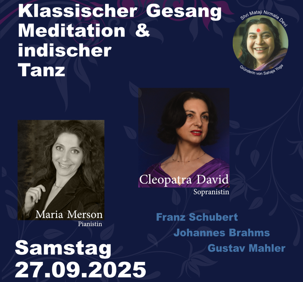 Konzertprogramm - Operngesang, Meditation & Tanz