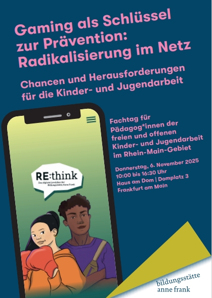 Jetzt zum Fachtag "Gaming als Prävention" in Frankfurt anmelden! Bild zum Fachtag Gaming als Schlüssel zur Prävention