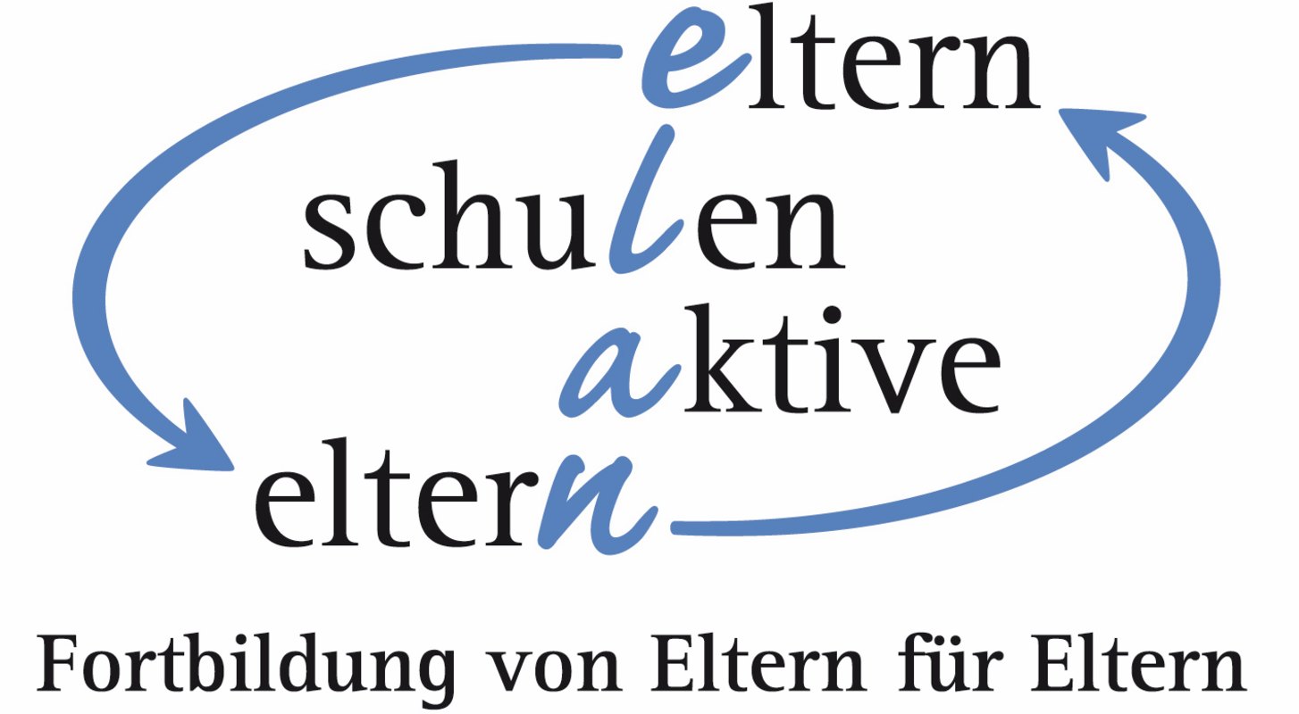 Logo mit dem Schriftzug "Eltern schulen aktive Eltern"