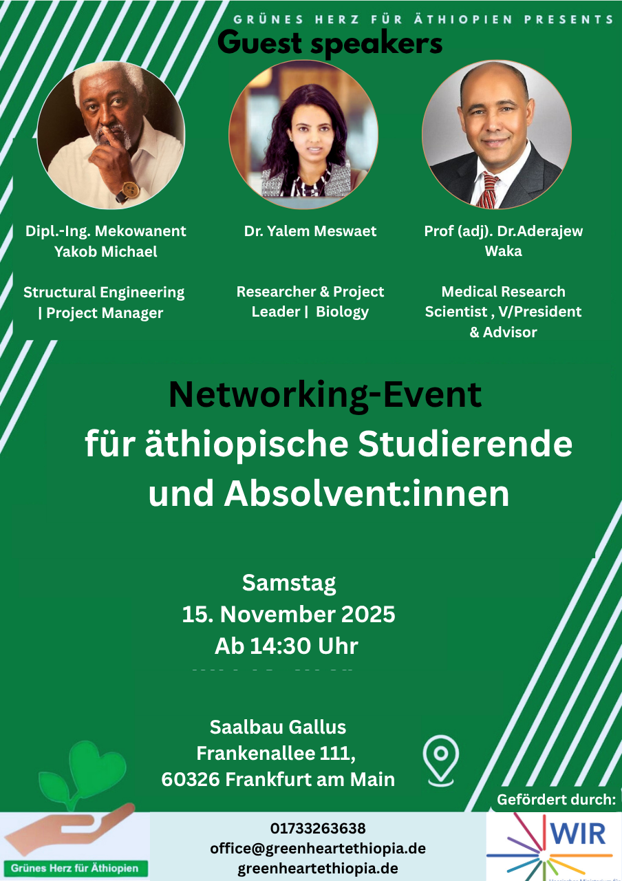 Flyer zur Veranstaltung mit allen Angaben