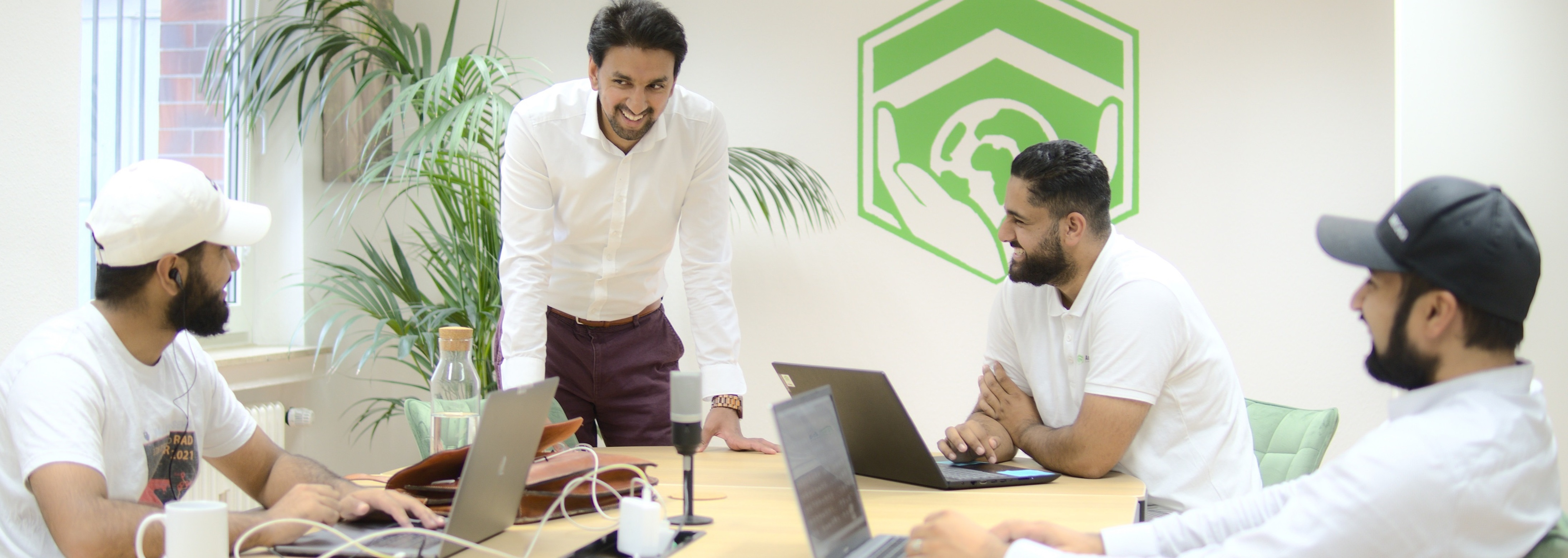 Das Team von An-Nusrat e.V.