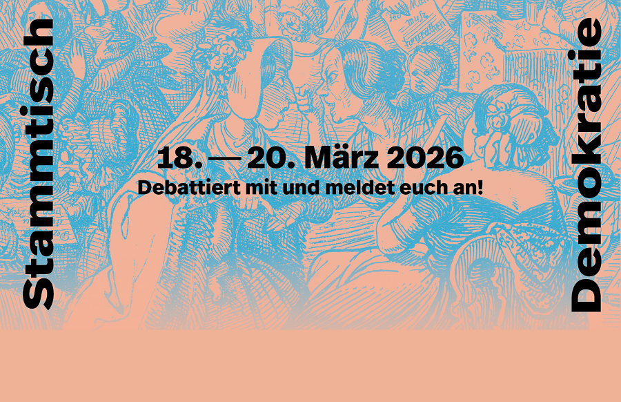 Banner mit Titel und Daten der Veranstaltung