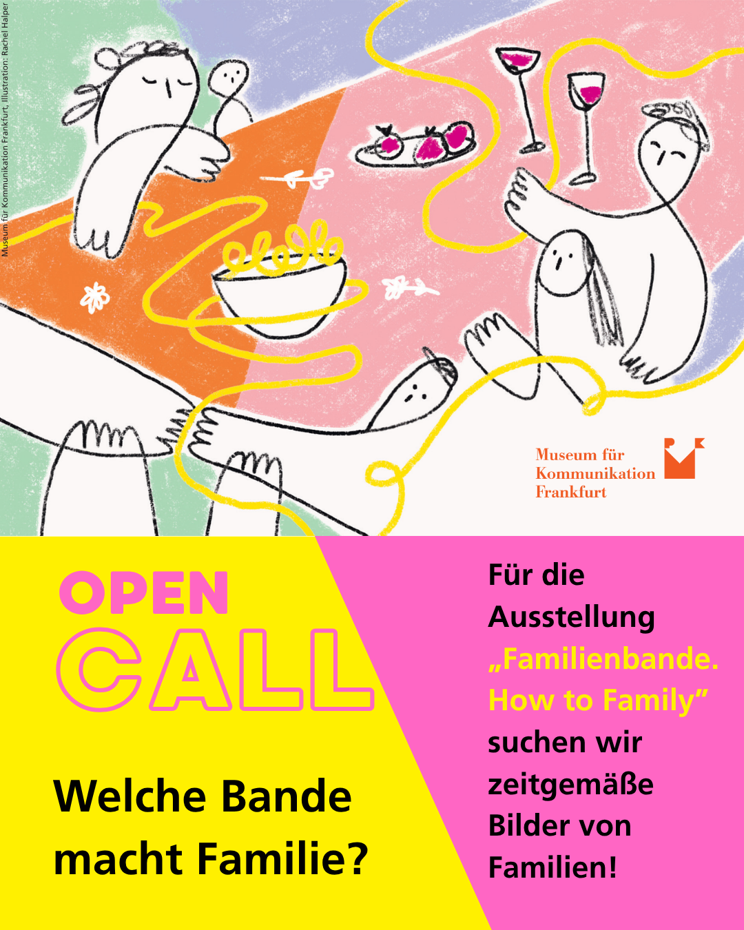 Plakat Open Call