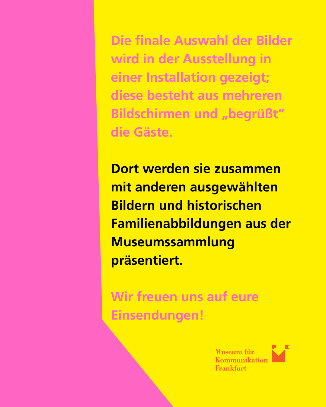 Plakat Open Call