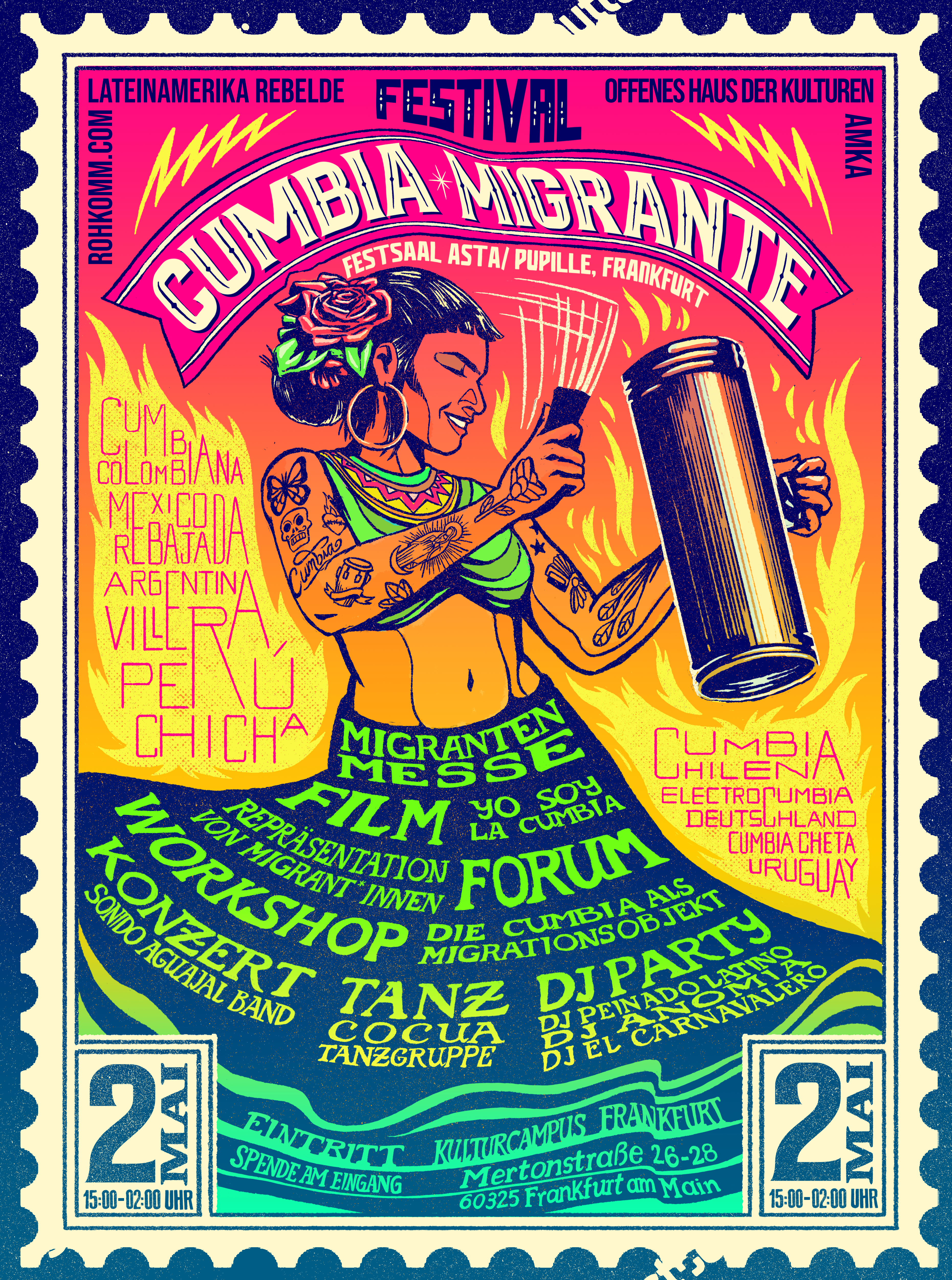 Flyer zur Migranten-Messe