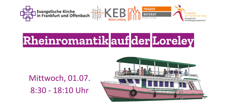 Motiv aus Flyer mit Ausflugsschiff