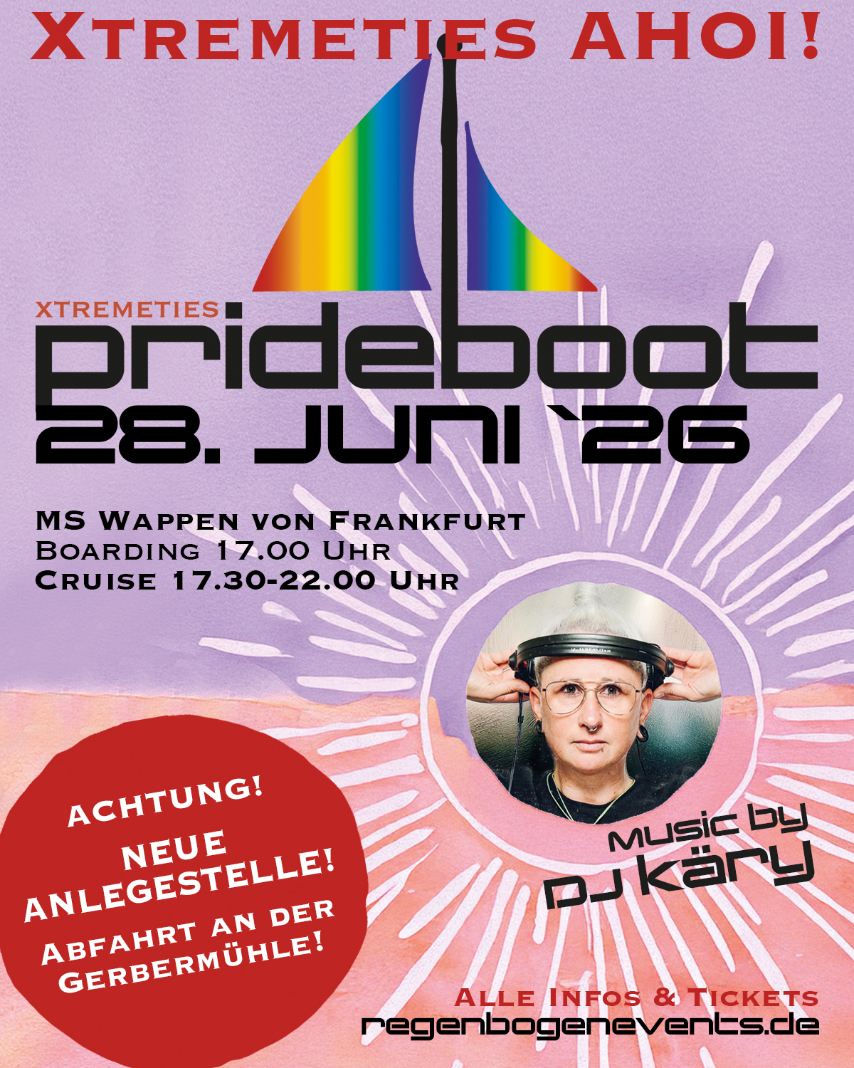 Flyer zur Bootsfahrt