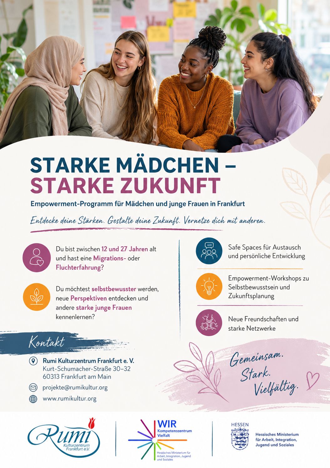 Flyer zum Programm
