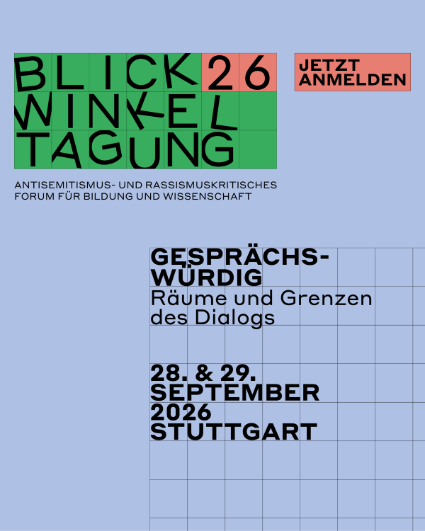 Blickwinkel-Tagung 2026 in Stuttgart