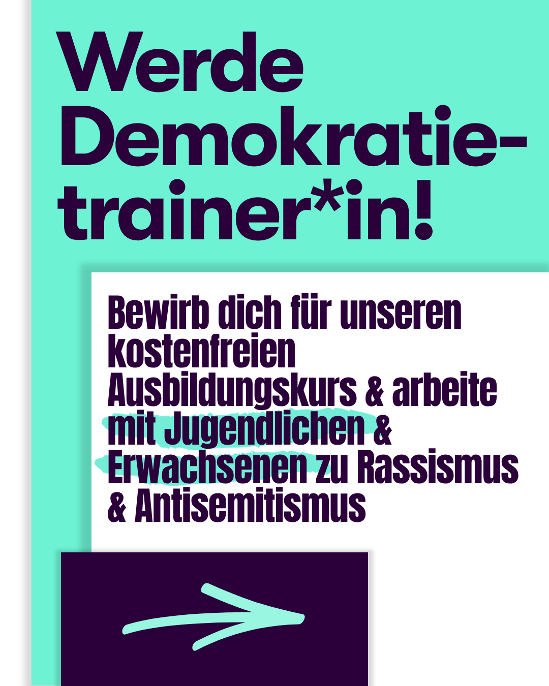 Demokratietrainer*in-Kurs der Bildungsstätte Anne Frank