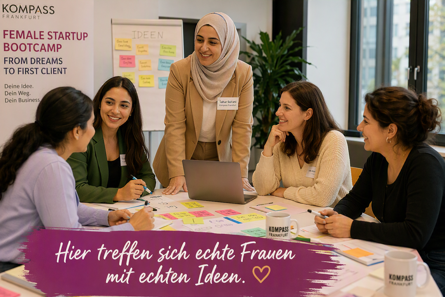 Frauen in einen Kurs