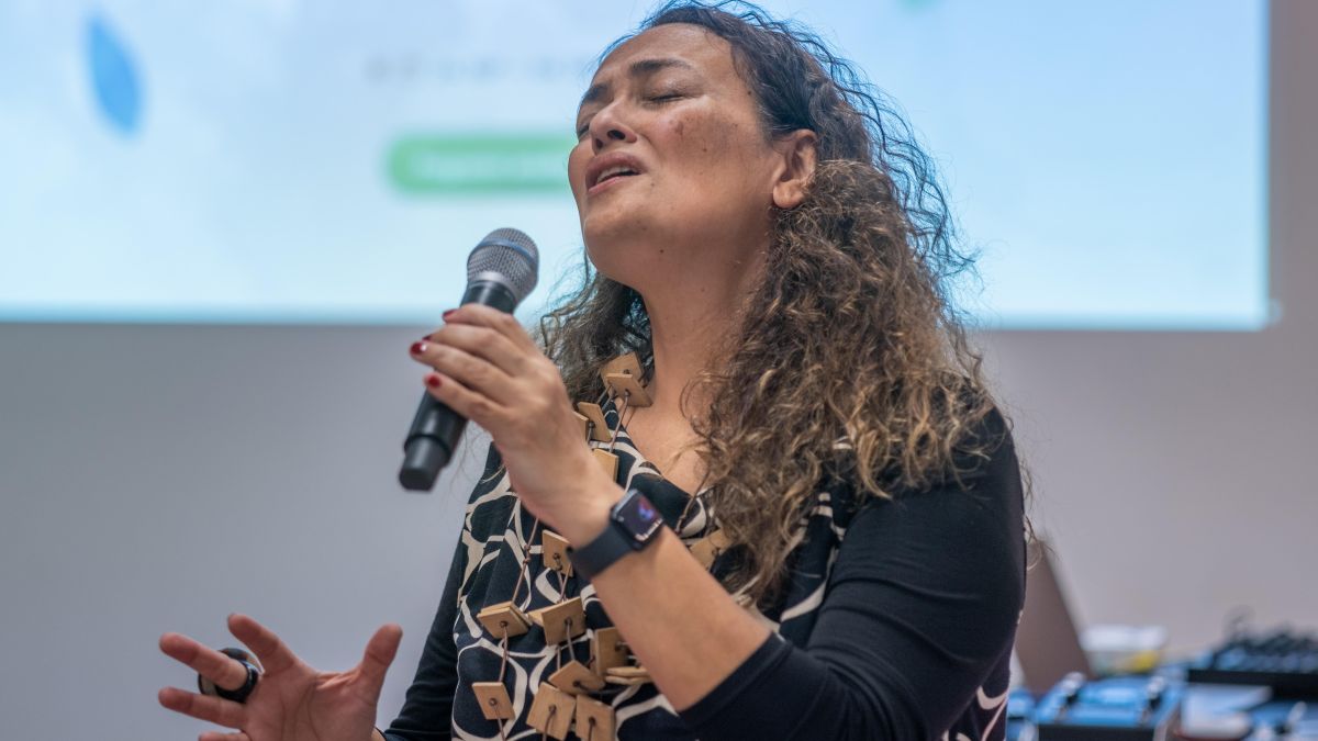 Die Sängerin Juliana da Silva begeisterte das Publikum mit ihrer ausdrucksstarken Stimme. 