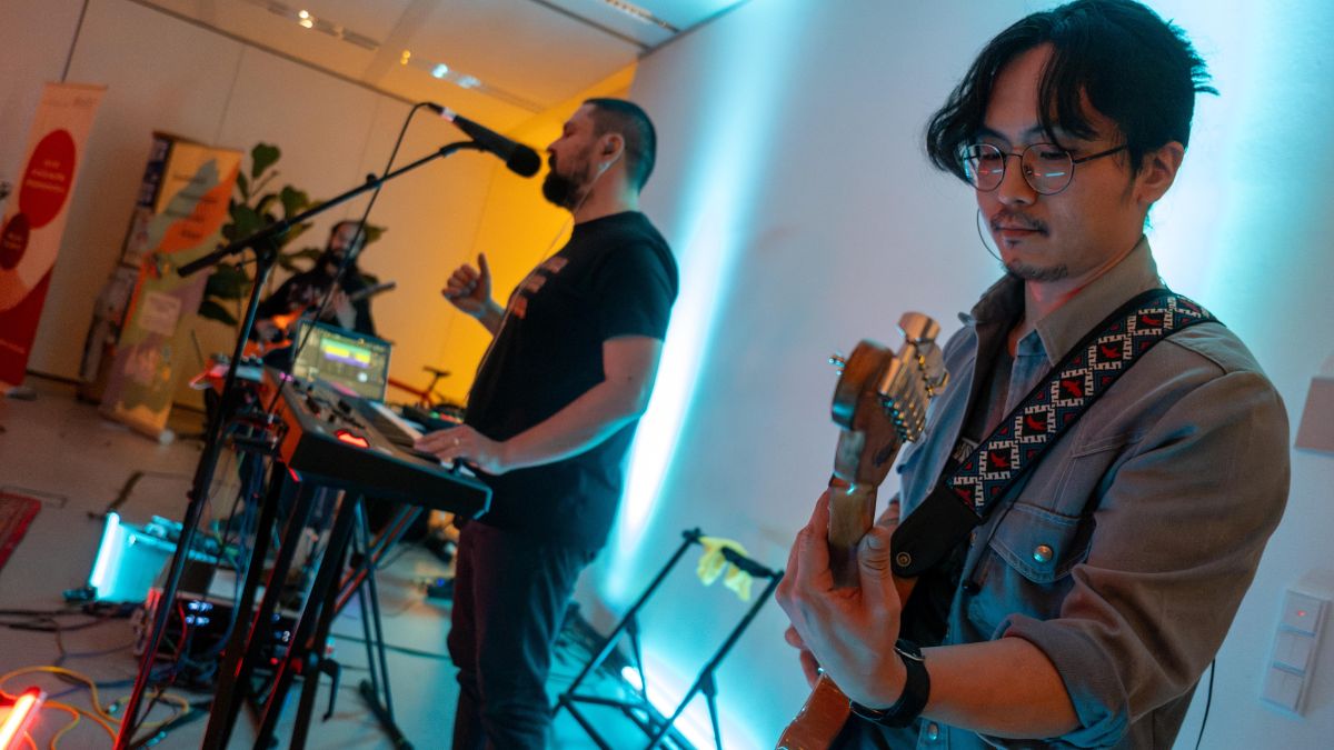 Gitarrist und Keyboarder der Band "Octosizer"