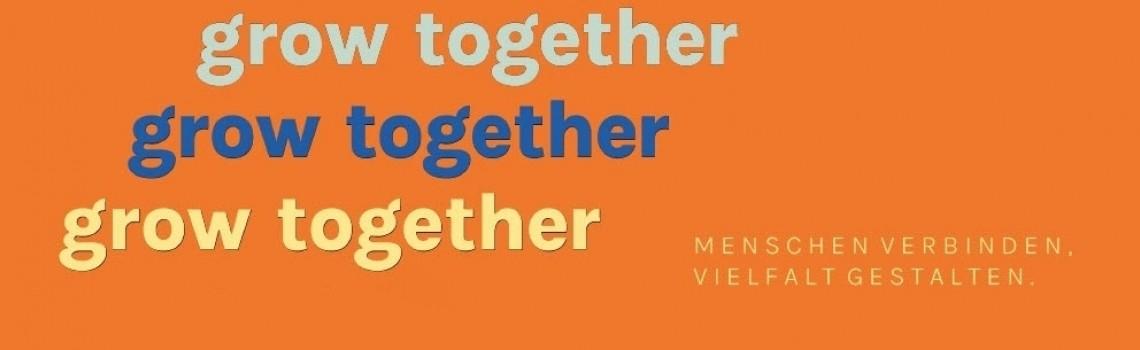 Schriftzug der Grow Together Germany gUG