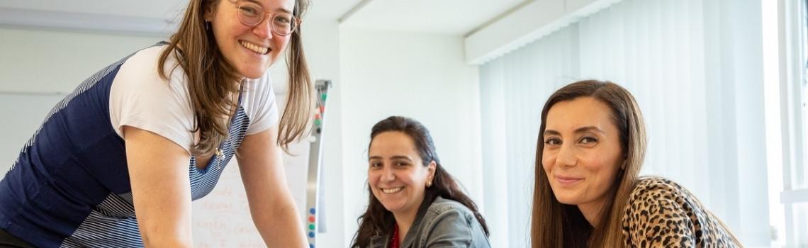  Mitarbeiterinnen von beramí berufliche Integration e. V.