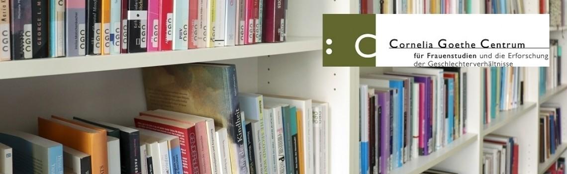  Bücherregal im Cornelia Goethe Centrum