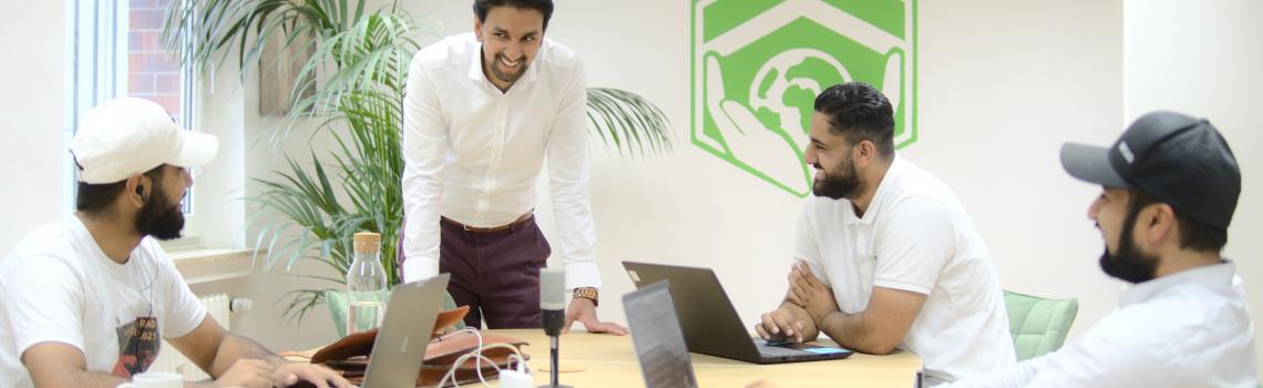 Das Team von An-Nusrat e.V.